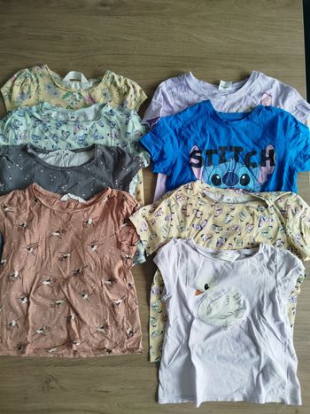 Lot tee shirt manche longue 7ans 