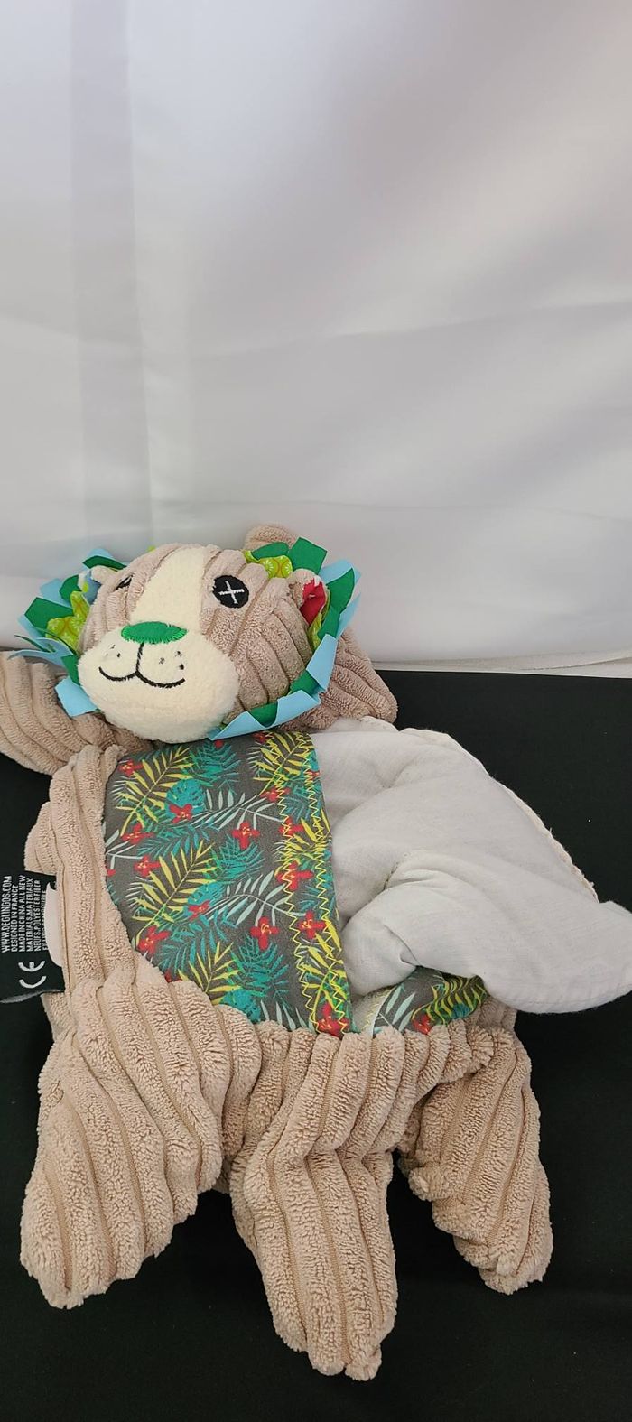 Doudou Bouillote Lion Déglingos - photo numéro 4