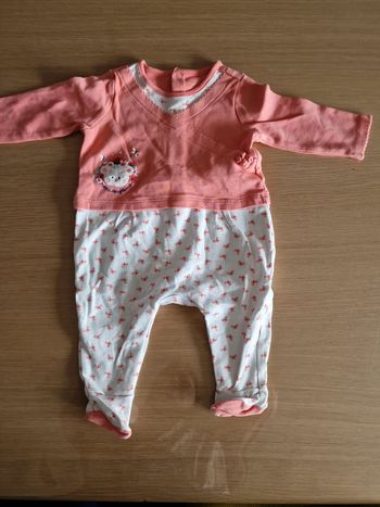 Pyjama sergent major fille 6 mois