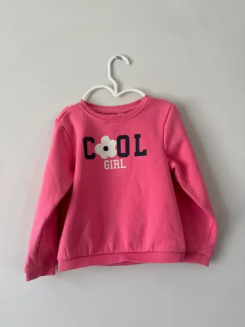 👚 pull hiver  tout chaud rose- 110cm- 5 ans orchestra - très bon état