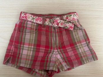 Short à carreaux Gap taille 3 ans