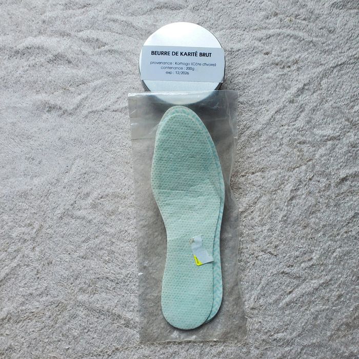 Lot de 2 paires de semelles parfumées ultrafines en 37/38 - photo numéro 3