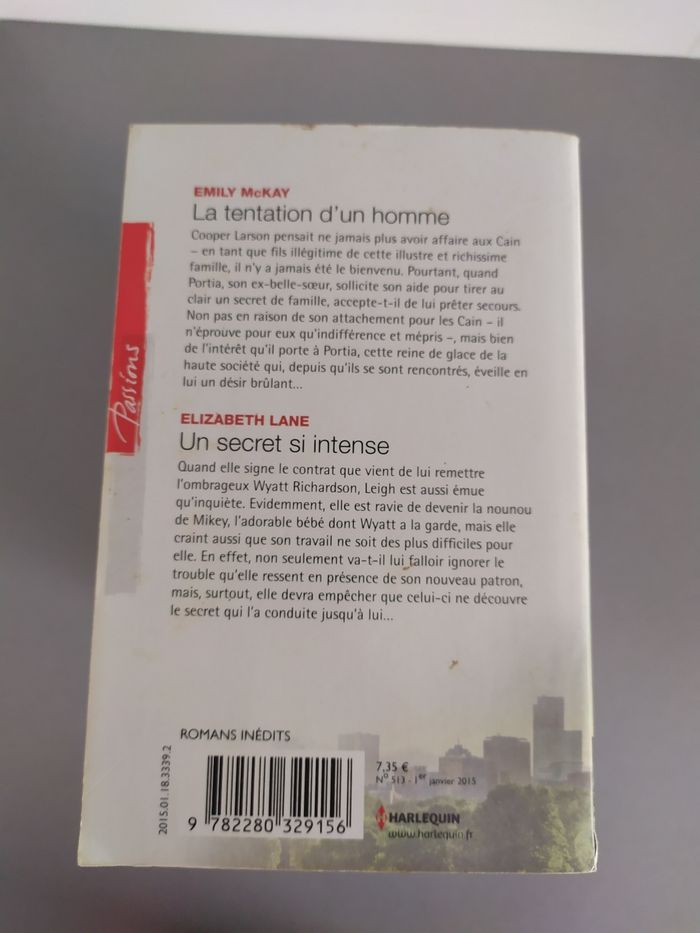 Lot de 10 livres Harlequin - photo numéro 3