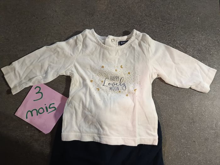 Ensemble haut + pantalon 3 mois - photo numéro 2