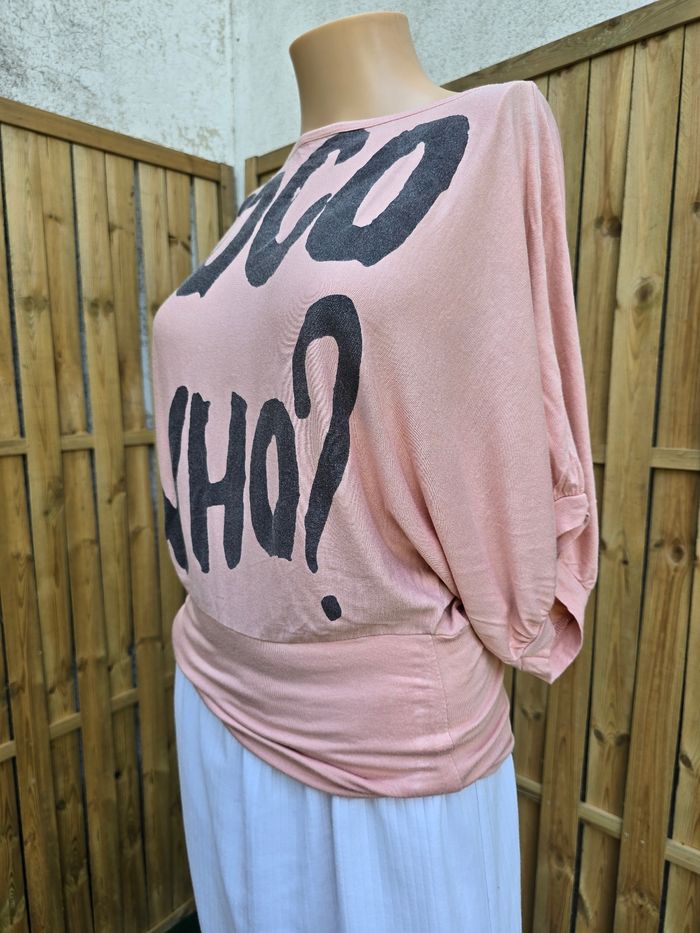 Top manches chauve-souris 🍒vintage y2k🍒taille unique - photo numéro 2