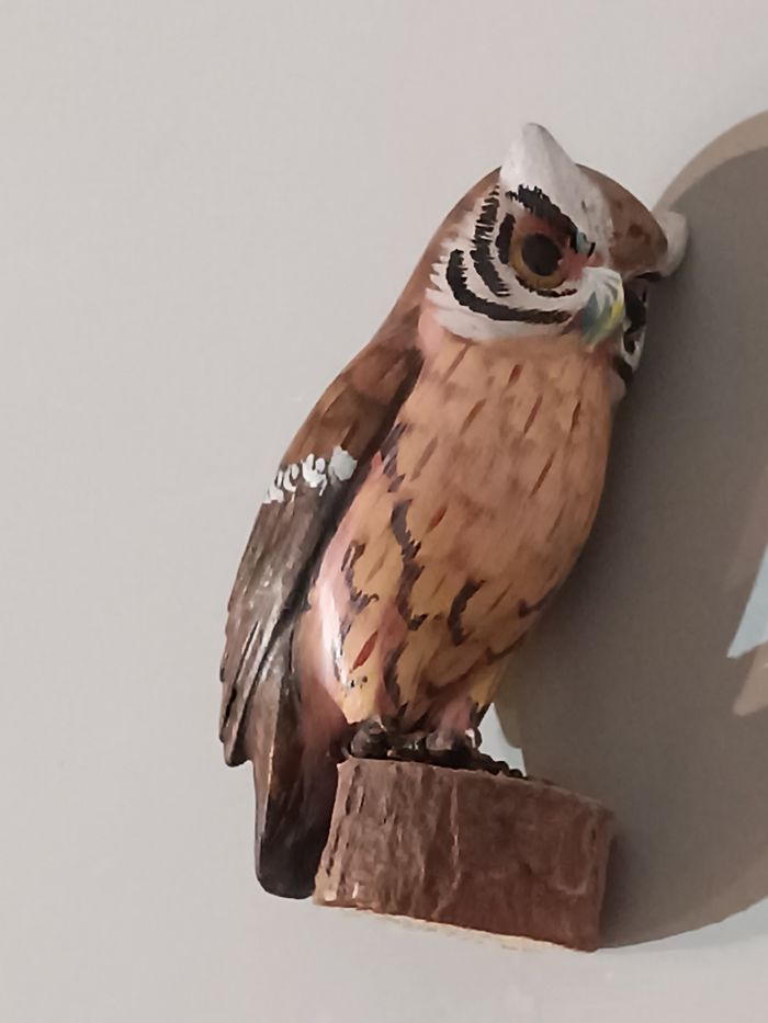 Chouette bois support - photo numéro 8