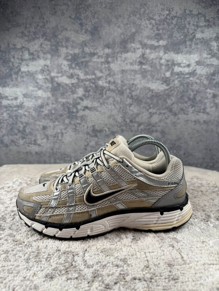 Nike P-6000 Running - Coconut Milk Silver - Silver & Beige & White - photo numéro 5