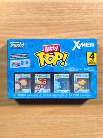 Boîte Funko Bitty Pop! X-Men - Pack de 4 Figurines (Phoenix, Angel...)