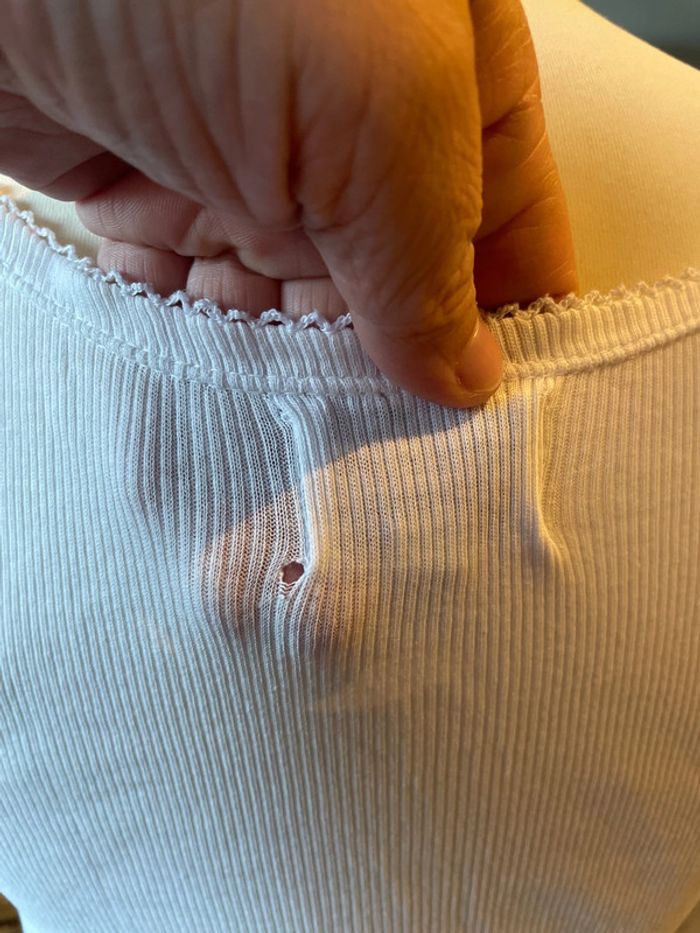 Débardeur blanc Lévis taille S - photo numéro 6