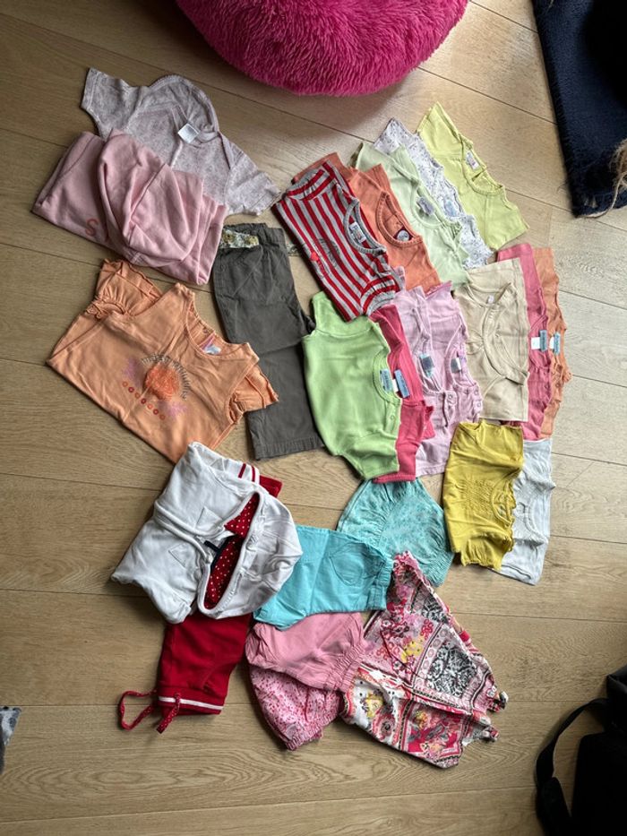 Lot vêtements fille