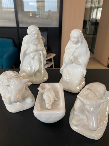 Crèche en céramique