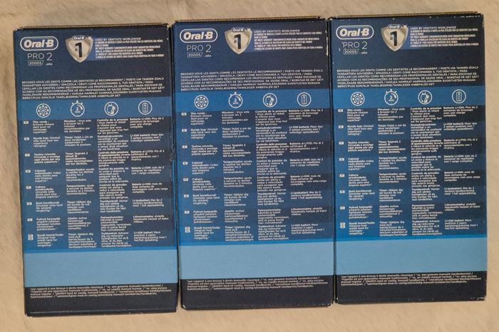 Brosse à dents électriques pro 2 2000s - photo numéro 2