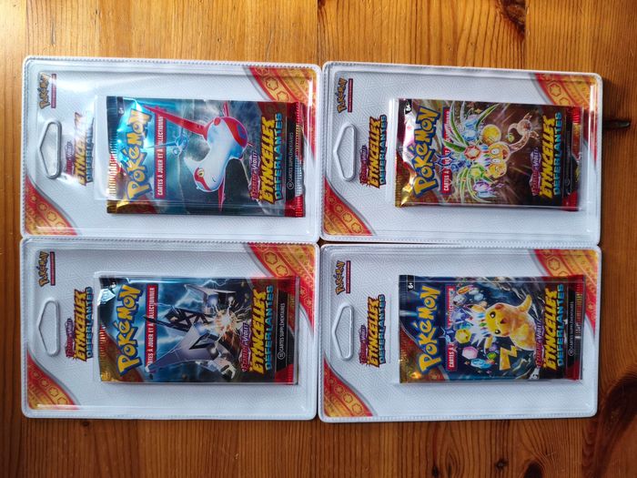 Art set Booster Pokemon ev08 étincelles déferlantes