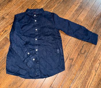 Chemise Monoprix en lin 6 ans