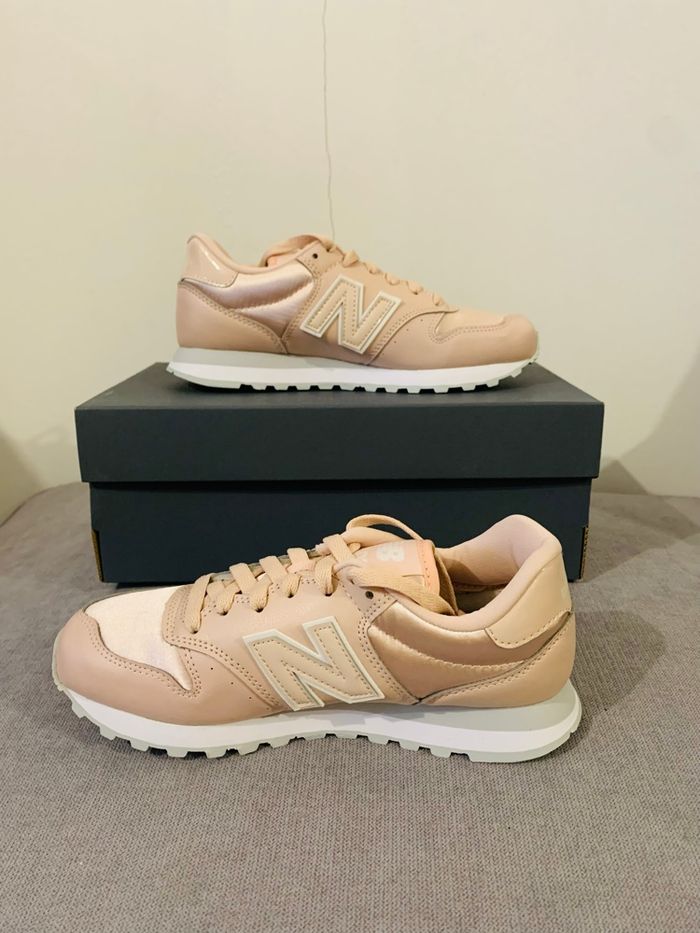 Basket New balance 500 vieux rose - photo numéro 2