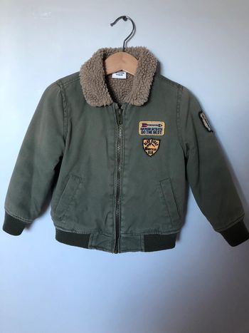 Manteau garçon style aviateur