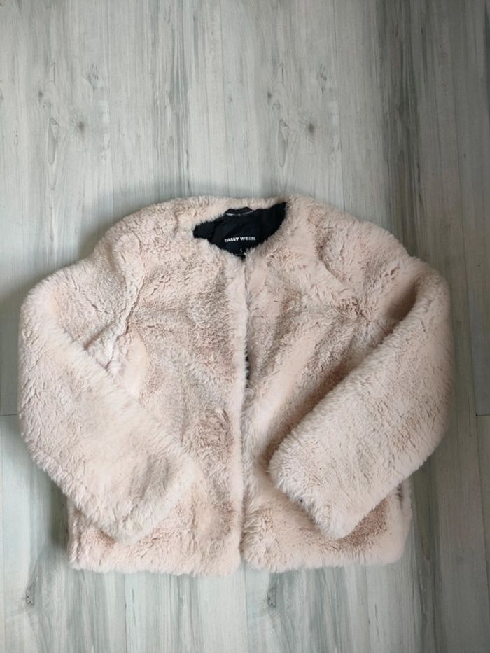 Veste fausse fourrure
