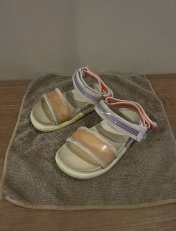 Sandales Zara Transparentes – Taille 25 🩷