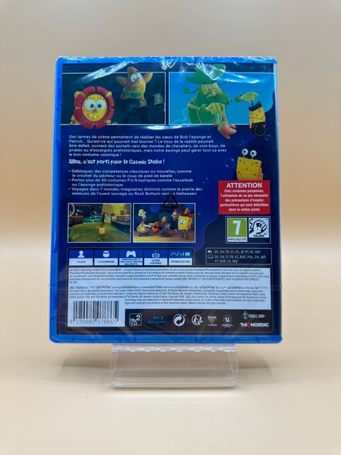 Bob L'eponge : The Cosmic Shake Ps4 - photo numéro 2