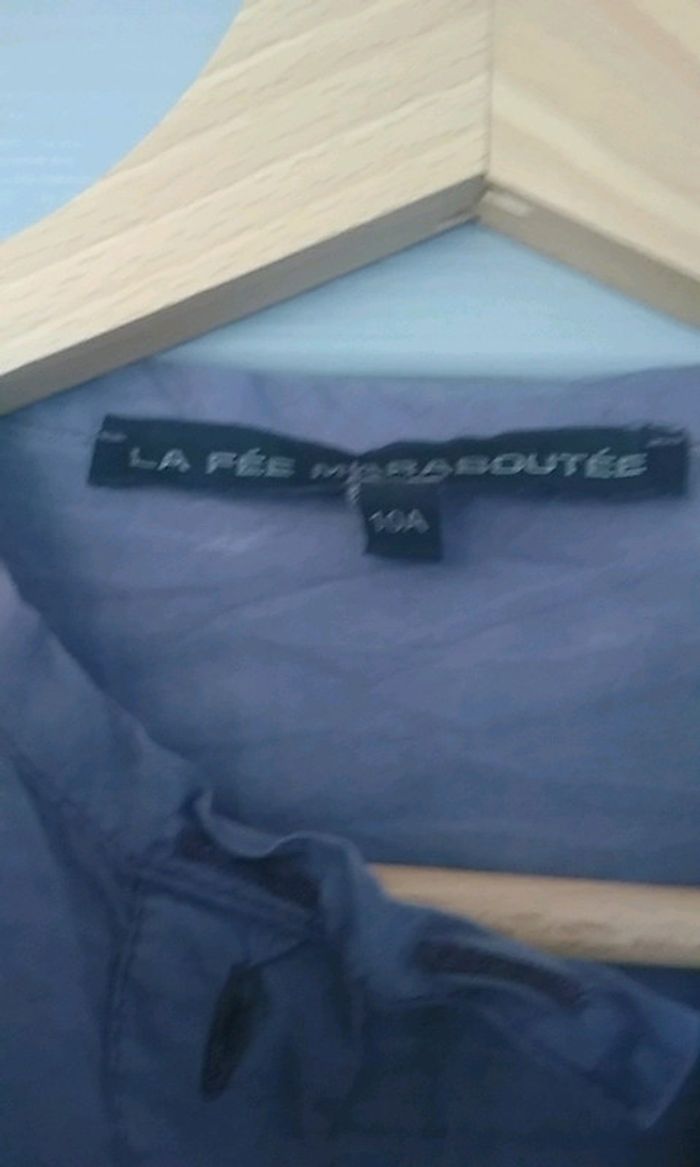 Blouse fille 10ans violet 7 - photo numéro 3