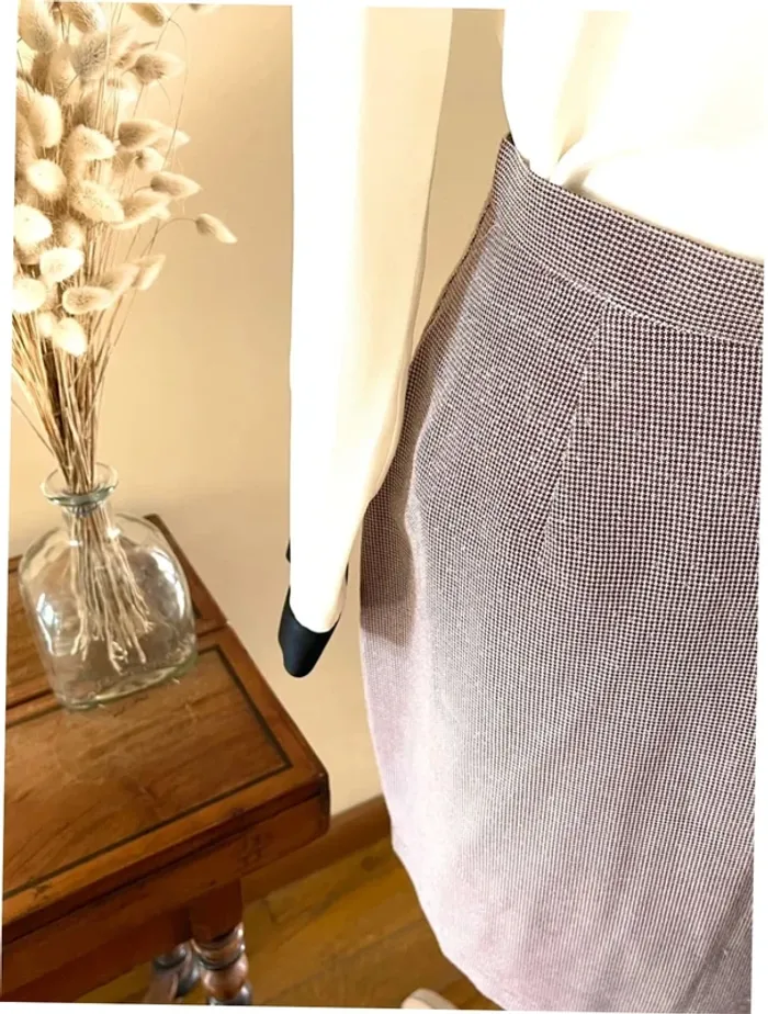 Sublime Jupe Élégante - Image d’un Jour (Vintage) - Taille M - photo numéro 13