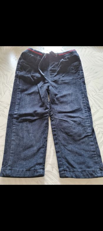 Pantalon velours orchestra 24 mois