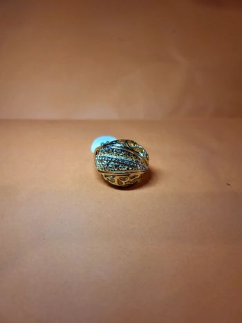 Bague Doré et Strass - Taille 58