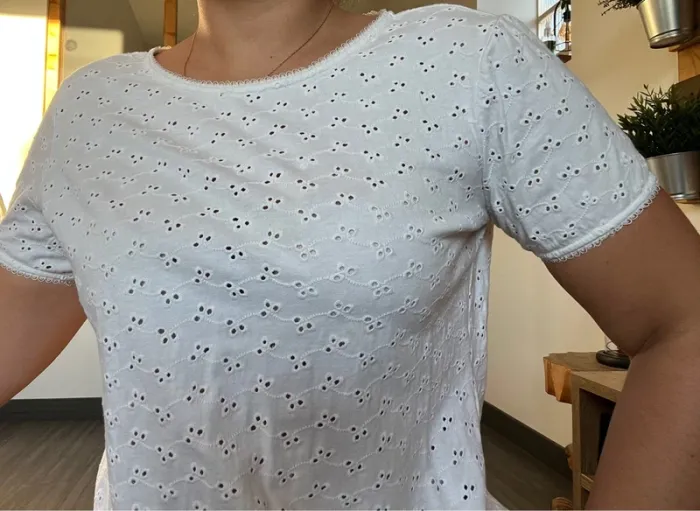 Top blanc dos nu claudie pierlot - photo numéro 2