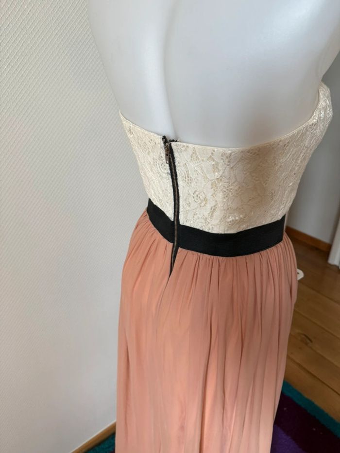 Robe bustier longue en très bon état taille L danity - photo numéro 4