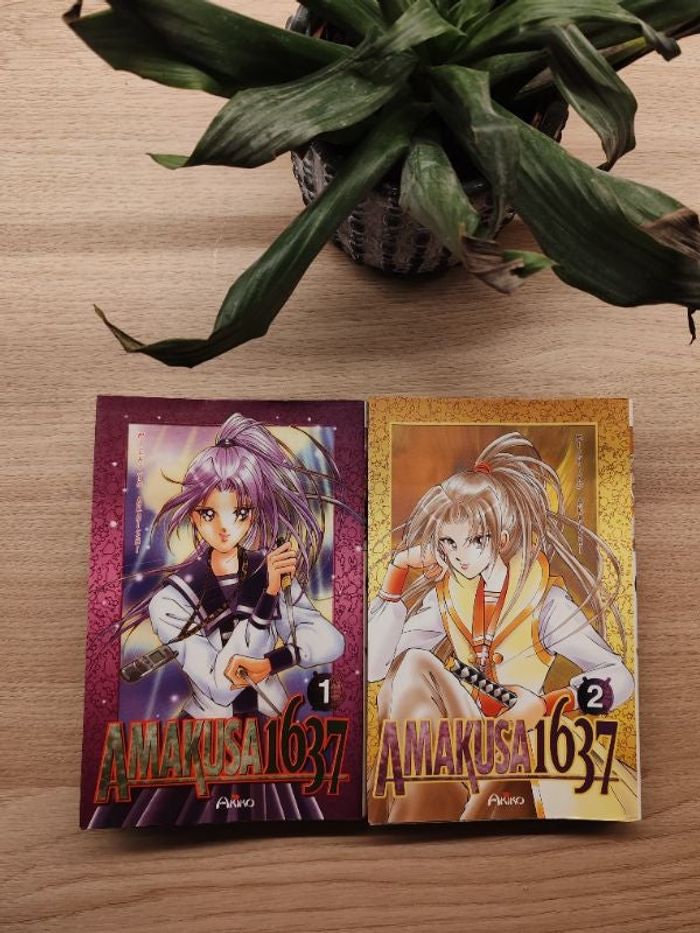 Lot de 2 Mangas Amakusa 🌸