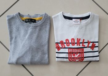 Lot 2 pulls 4 ans garçon