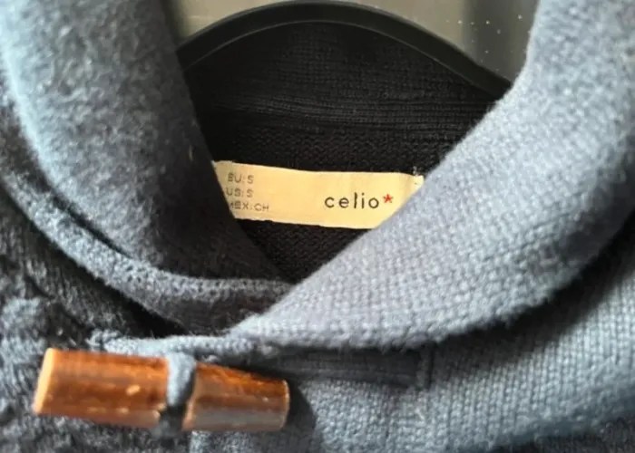 Pull bleu marine Celio - photo numéro 3