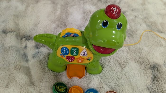 Jouet VTech, Gontran mon Dino Gourmand - photo numéro 5