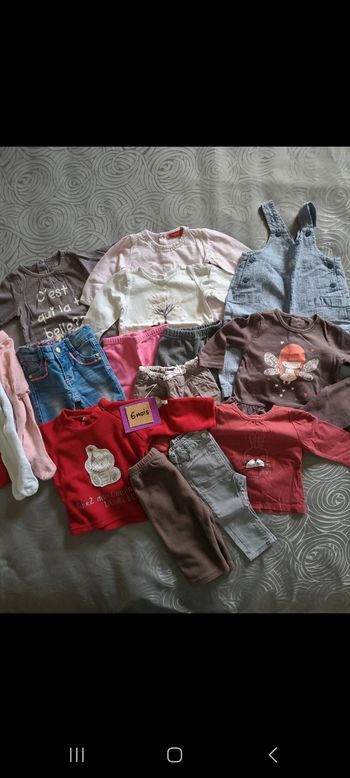 Lot hiver 6mois fille