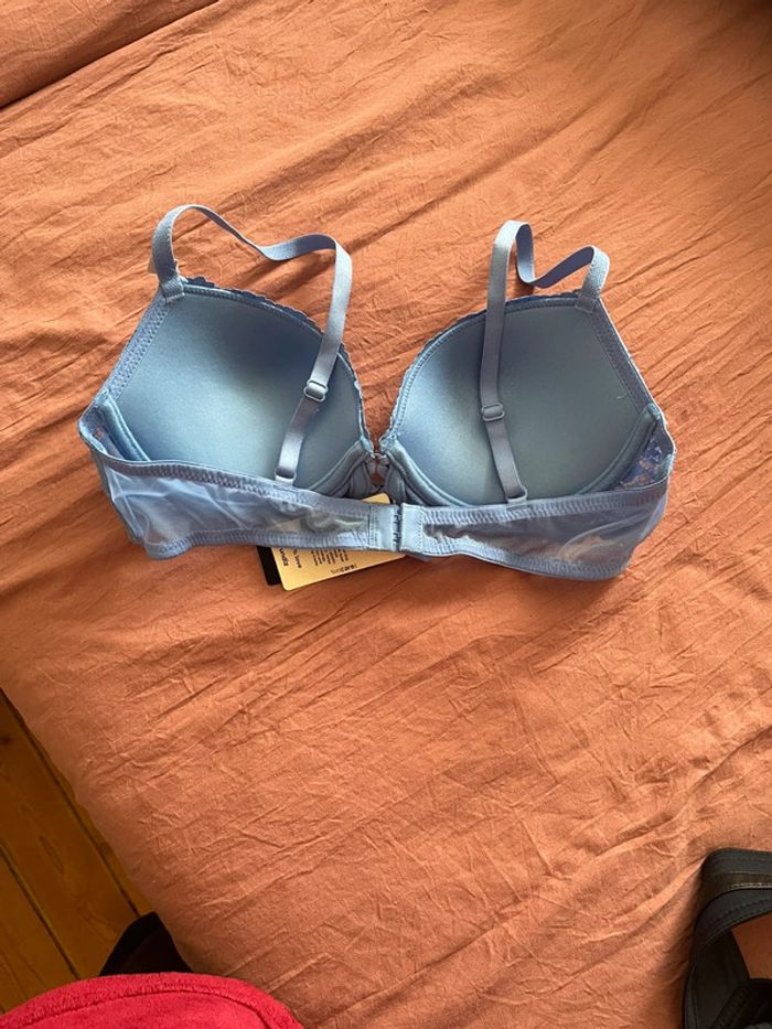 Soutien-gorge push-up bleu - Undiz Taille 95B – Neuf avec étiquette - photo numéro 3