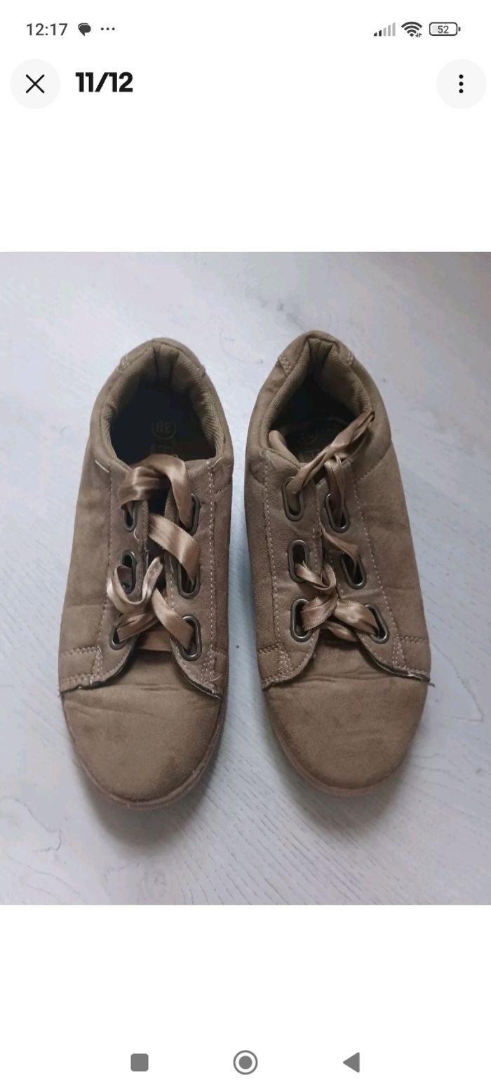 Lot de 7 paires de chaussures avec marques pointure 38 - 38,5 - photo numéro 7