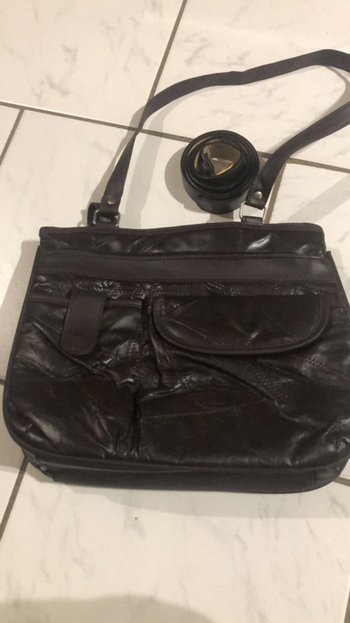 Sac à main + ceinture - photo numéro 4