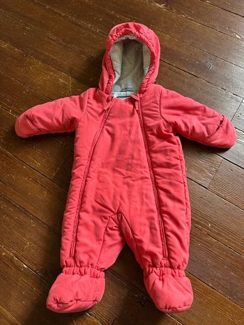 Combinaison Petit Bateau rose 6 mois