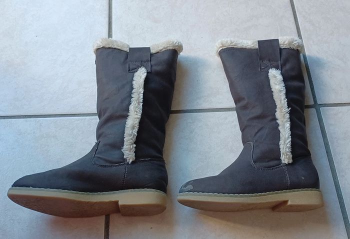 Bottes fille fourrées Shiny
