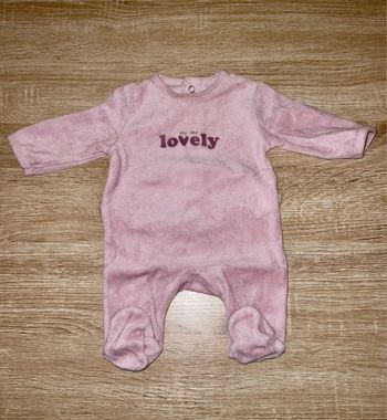 Pyjama bébé fille - 1/3 mois - 56cm