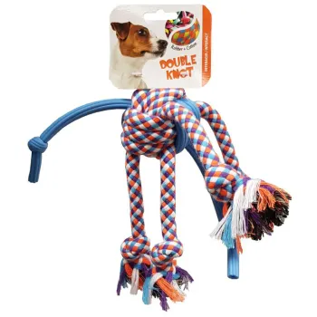 Jouet pour chien Tyrol Double Knot Atome Twist Rope - 30 cm Neuf