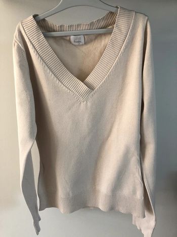 Pull fin beige Camaïeu taille 1