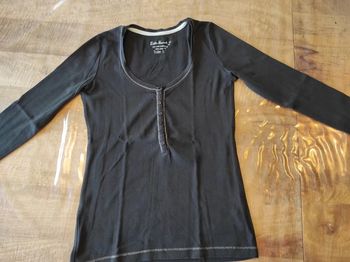 Tee shirt manches longues noir