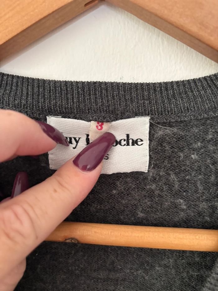 Pull col en V taille L Guy Laroche - photo numéro 4
