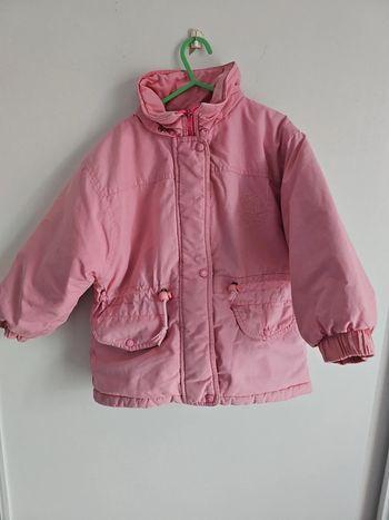 Blouson rose fille 4 ans