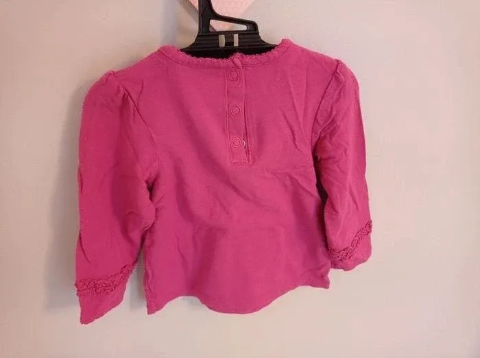 Tee-shirt fille rose Orchestra 23 mois - photo numéro 2