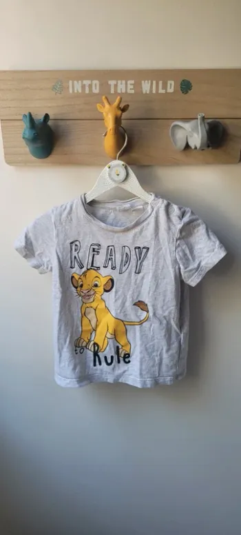 T-shirt manches courtes disney H&M 1 an