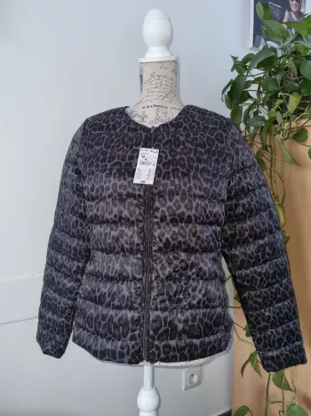 Veste matelassée Kiabi (neuf, marron), M / 38 / 10