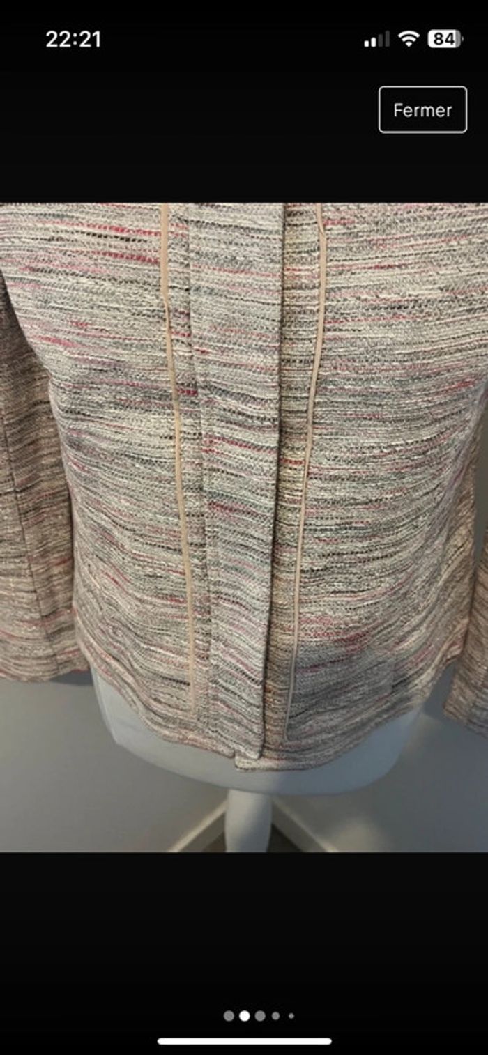 Veste tweed Pablo Gérard Darel M comme neuve - photo numéro 2