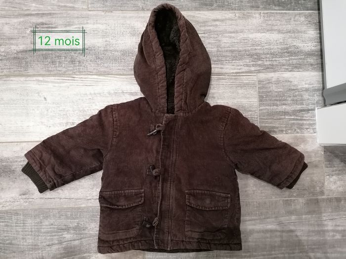 Manteau garçon 12 mois
